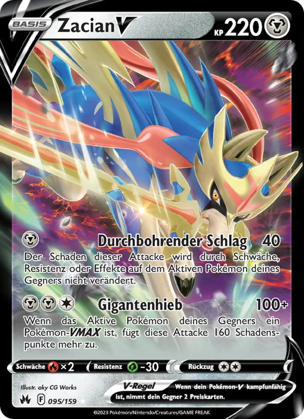 Zacian V Zenit der Könige 095/159