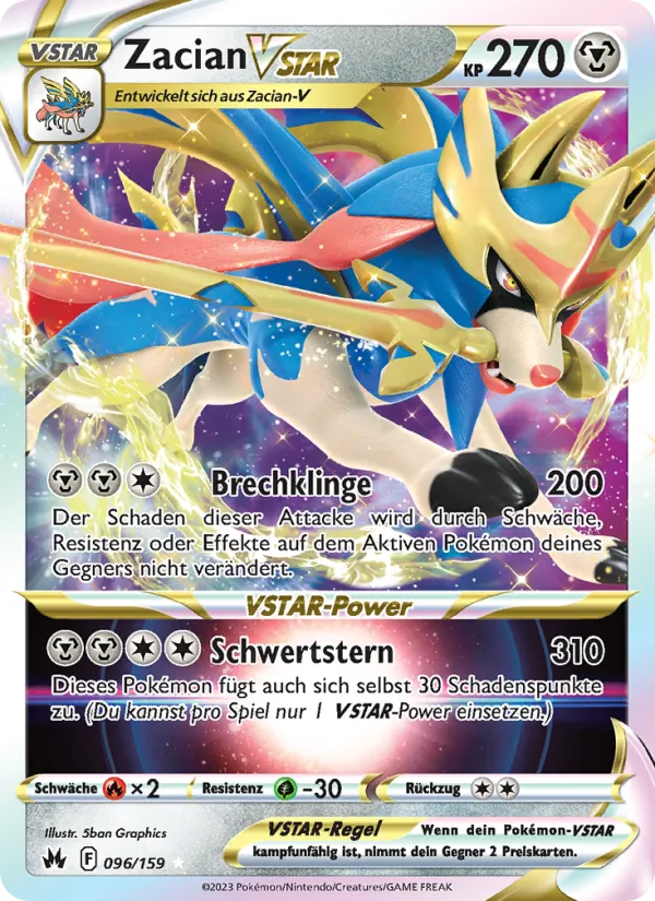 Zacian VSTAR Zenit der Könige 096/159