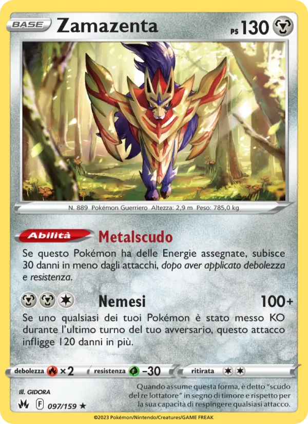 Zamazenta Zenit Regale 097/159