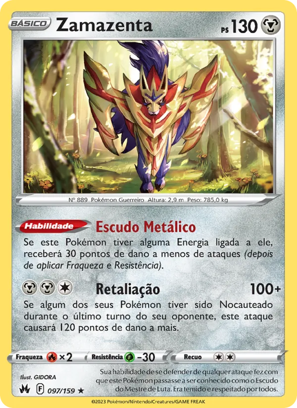 Zamazenta Realeza Absoluta 097/159