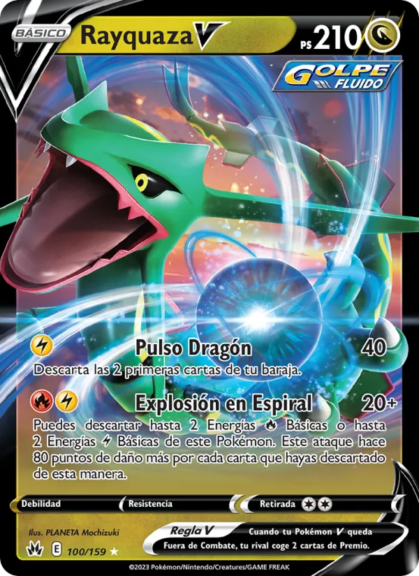 Rayquaza V Cenit Supremo 100/159