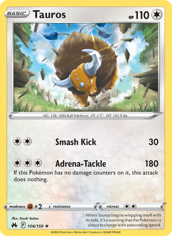 Tauros Crown Zenith 106/159