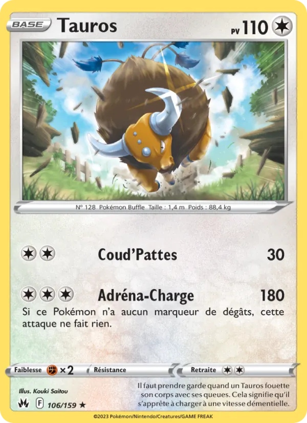 Tauros Zénith Suprême 106/159