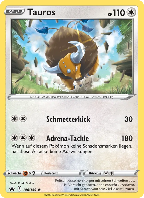 Tauros Zenit der Könige 106/159