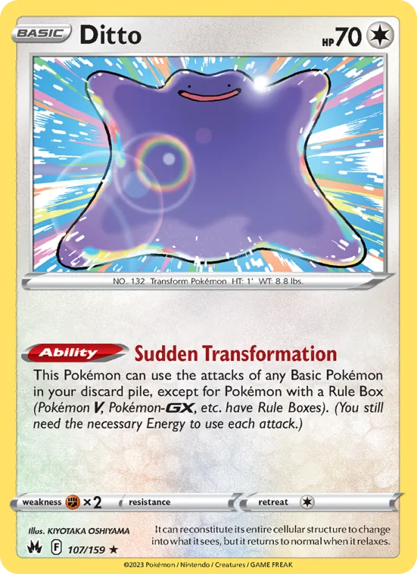 Ditto Crown Zenith 107/159