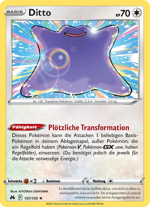 Ditto Zenit der Könige 107/159