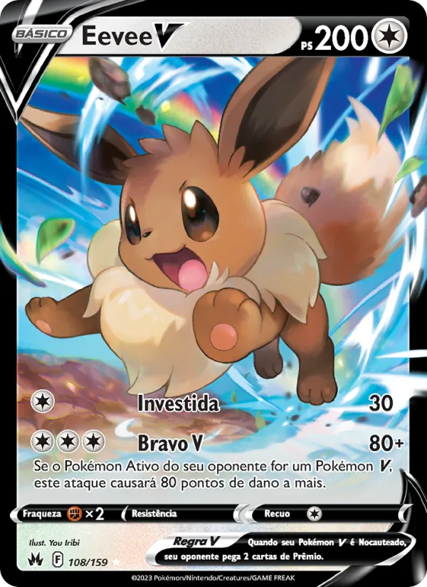 Eevee V Realeza Absoluta 108/159