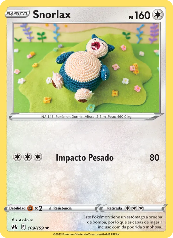 Snorlax Cenit Supremo 109/159