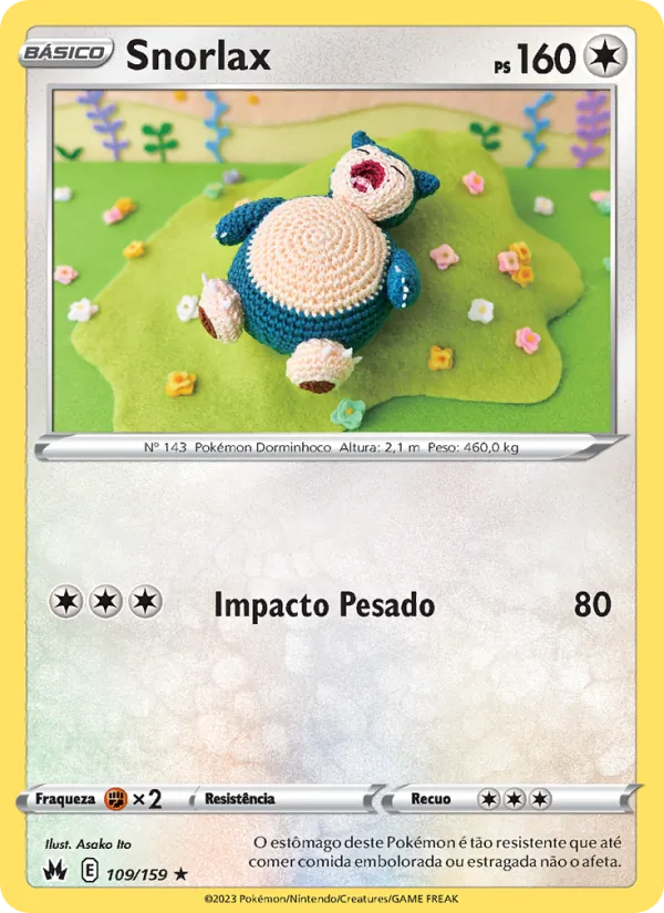 Snorlax Realeza Absoluta 109/159