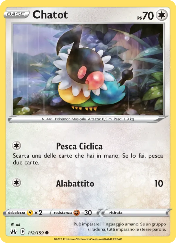 Chatot Zenit Regale 112/159