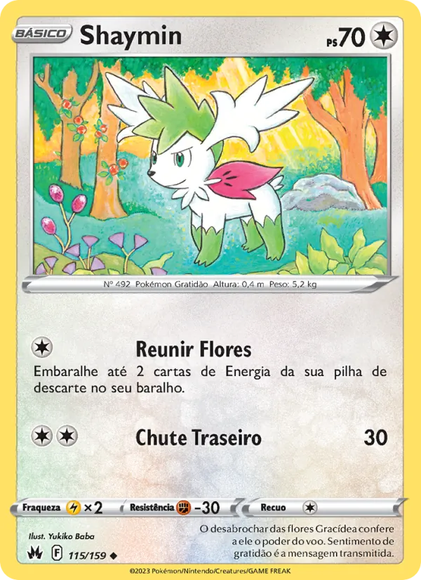 Shaymin Realeza Absoluta 115/159