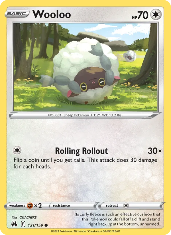 Wooloo Crown Zenith 121/159