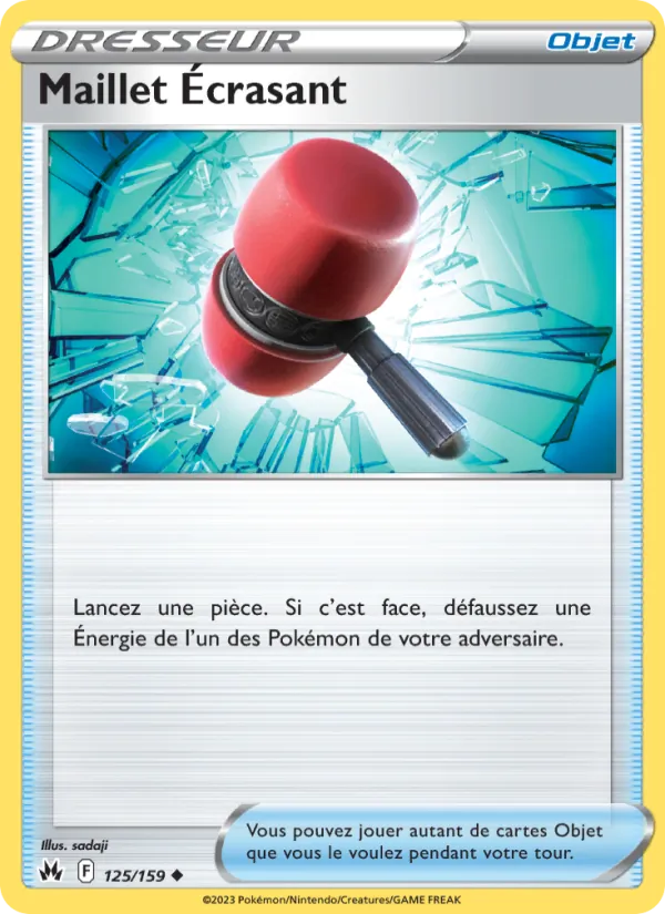 Maillet Écrasant Zénith Suprême 125/159
