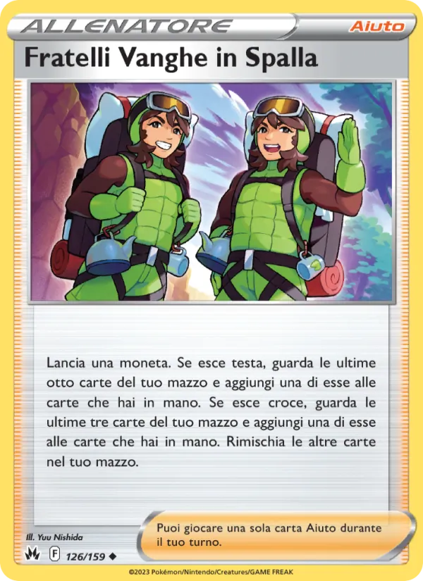 Fratelli Vanghe in Spalla Zenit Regale 126/159