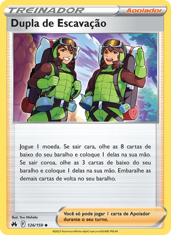 Dupla de Escavação Realeza Absoluta 126/159