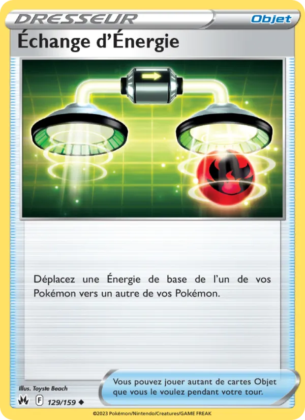 Échange d'Énergie Zénith Suprême 129/159