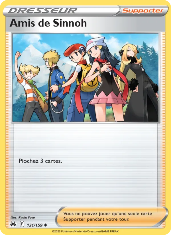 Amis de Sinnoh Zénith Suprême 131/159
