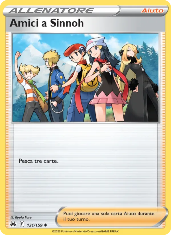 Amici a Sinnoh Zenit Regale 131/159