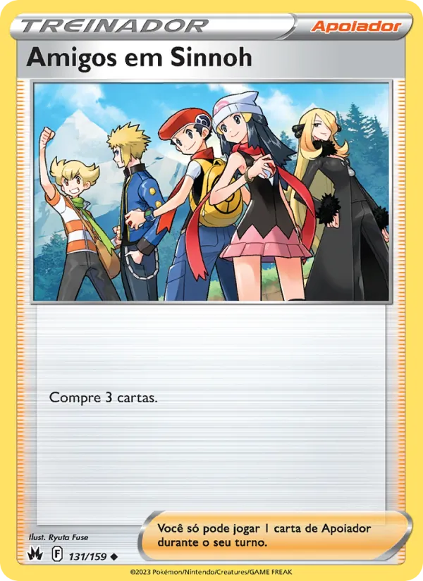 Amigos em Sinnoh Realeza Absoluta 131/159