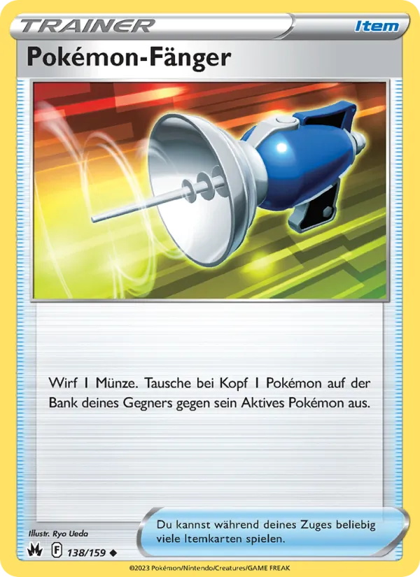 Pokémon-Fänger Zenit der Könige 138/159