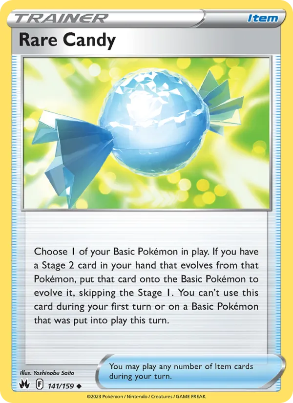 Rare Candy Crown Zenith 141/159