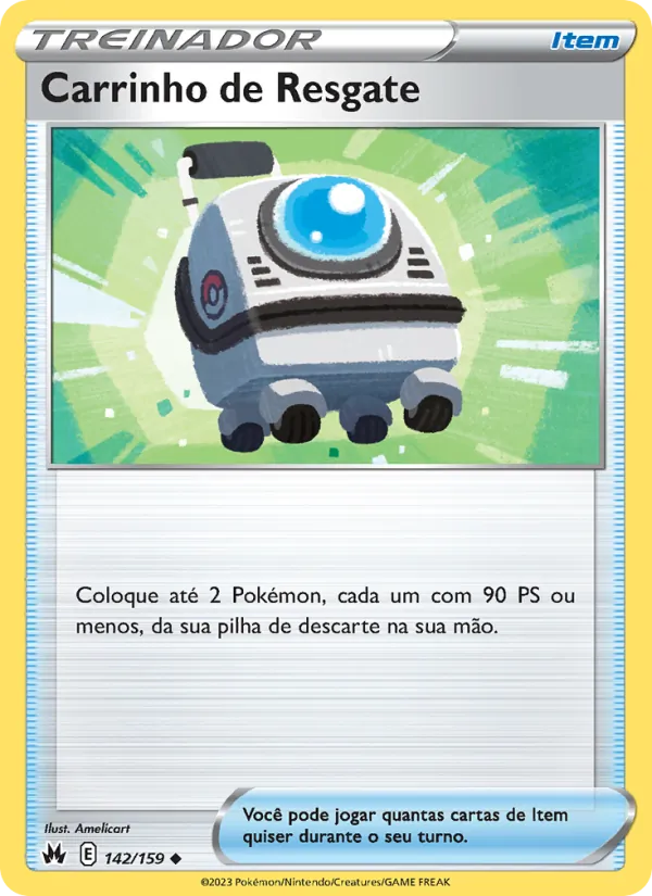 Carrinho de Resgate Realeza Absoluta 142/159