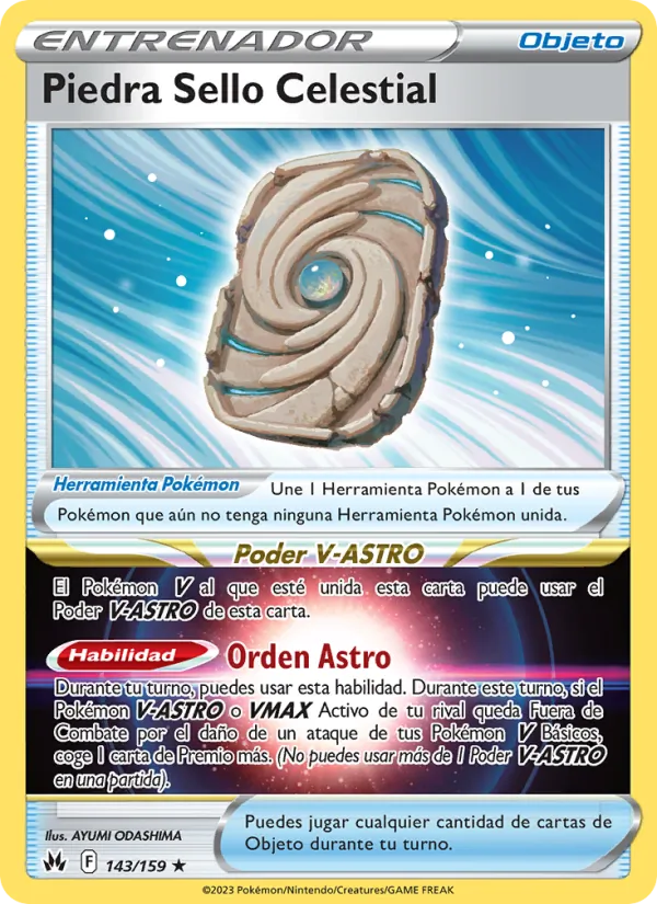 Piedra Sello Celestial Cenit Supremo 143/159