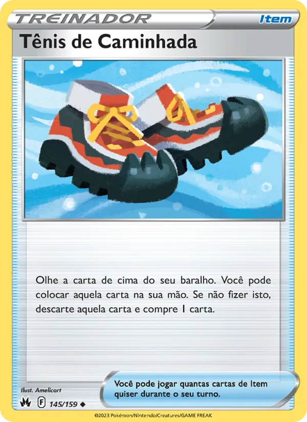 Tênis de Caminhada Realeza Absoluta 145/159
