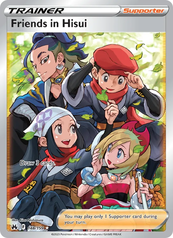 Friends in Hisui Crown Zenith 148/159
