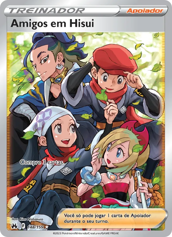 Amigos em Hisui Realeza Absoluta 148/159