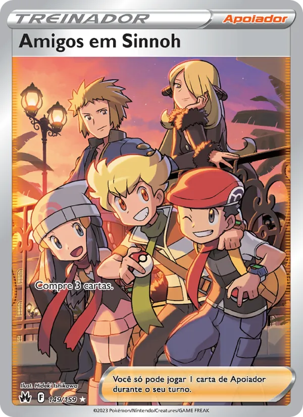 Amigos em Sinnoh Realeza Absoluta 149/159