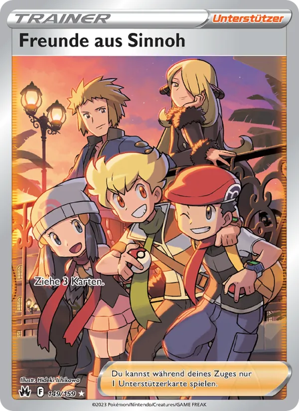 Freunde aus Sinnoh Zenit der Könige 149/159