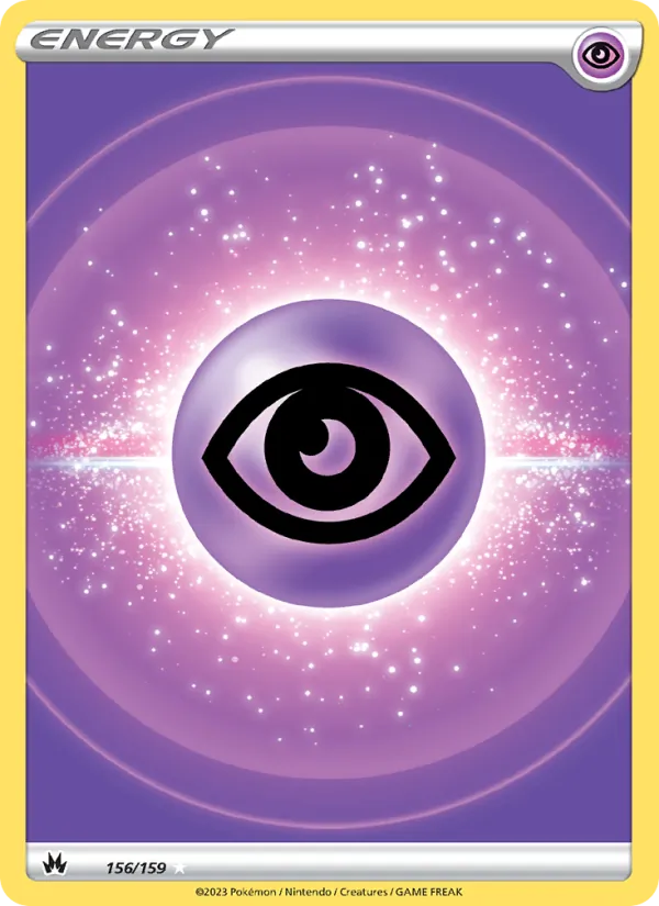 Psychic Energy Crown Zenith 156/159