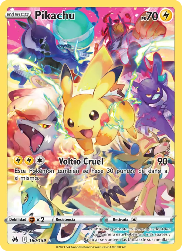 Pikachu Cenit Supremo 160/159