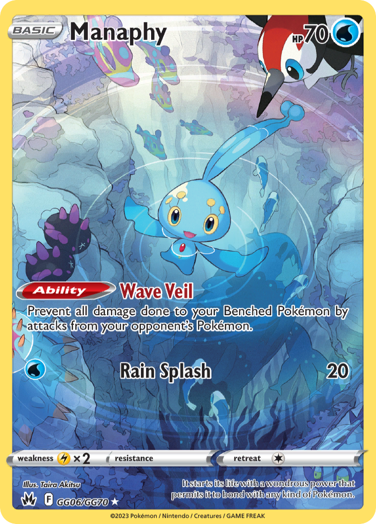 Manaphy Cenit Supremo Galería de Galar GG06/70