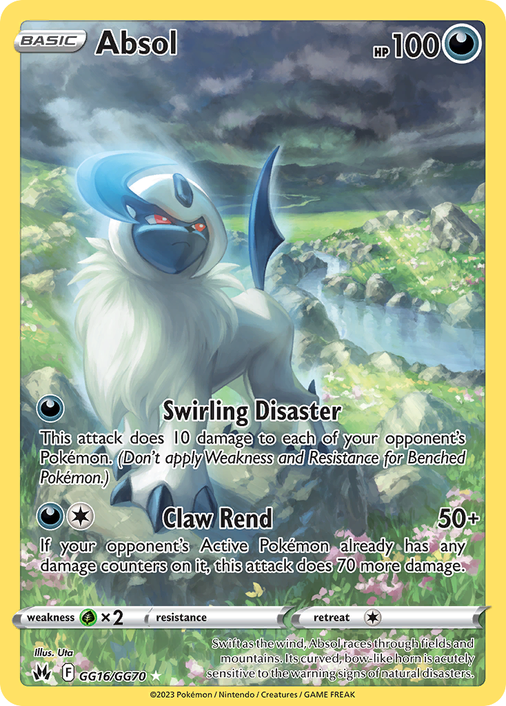 Absol Cenit Supremo Galería de Galar GG16/70