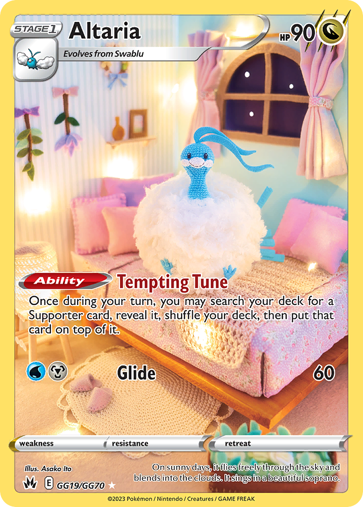 Altaria Realeza Absoluta Galeria de Galar GG19/70