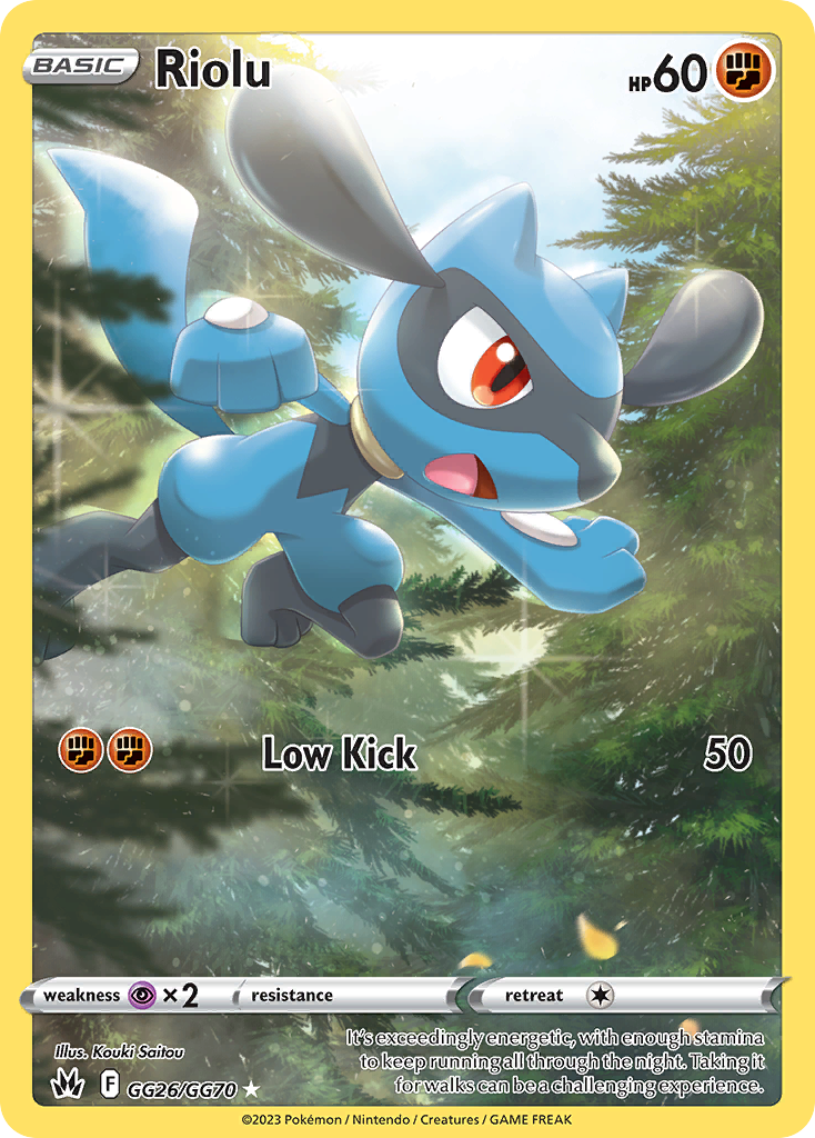 Riolu Zenit Regale Galleria di Galar GG26/70