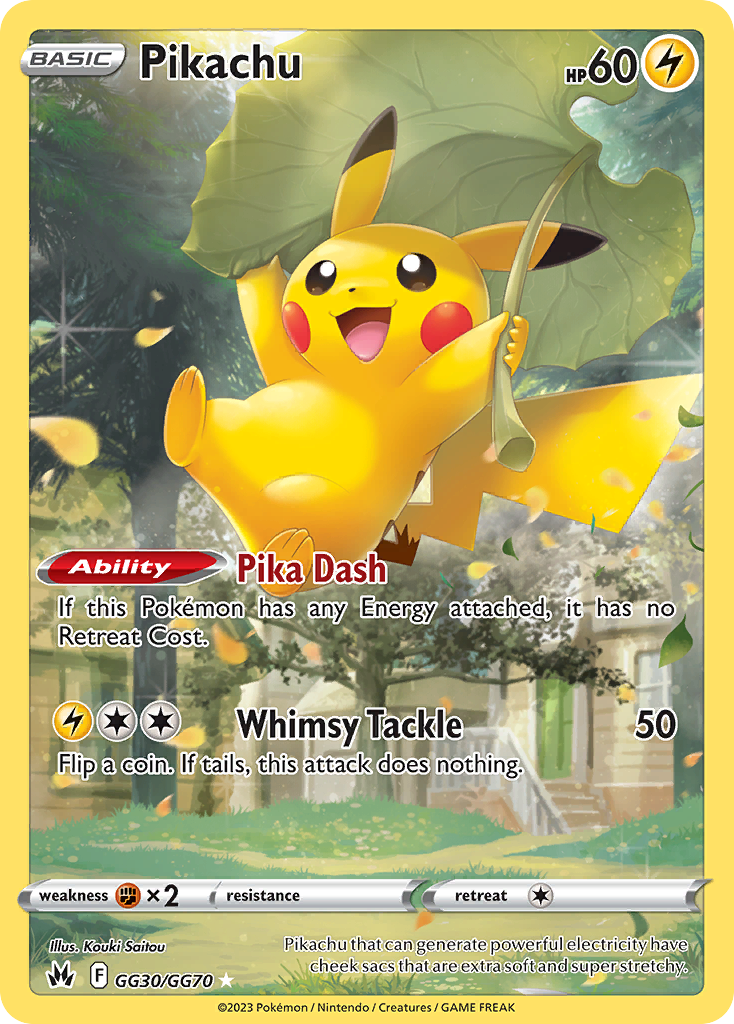 Pikachu Zenit Regale Galleria di Galar GG30/70