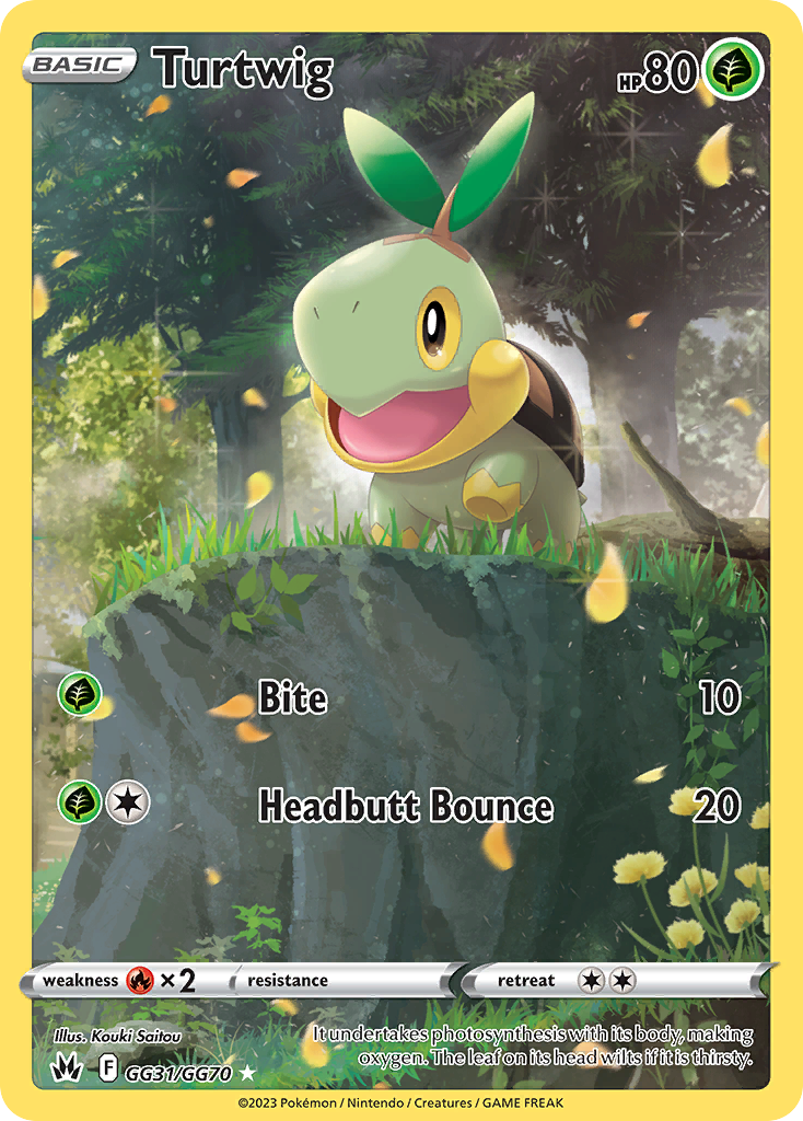 Turtwig Crown Zenith Galarian Gallery GG31/70