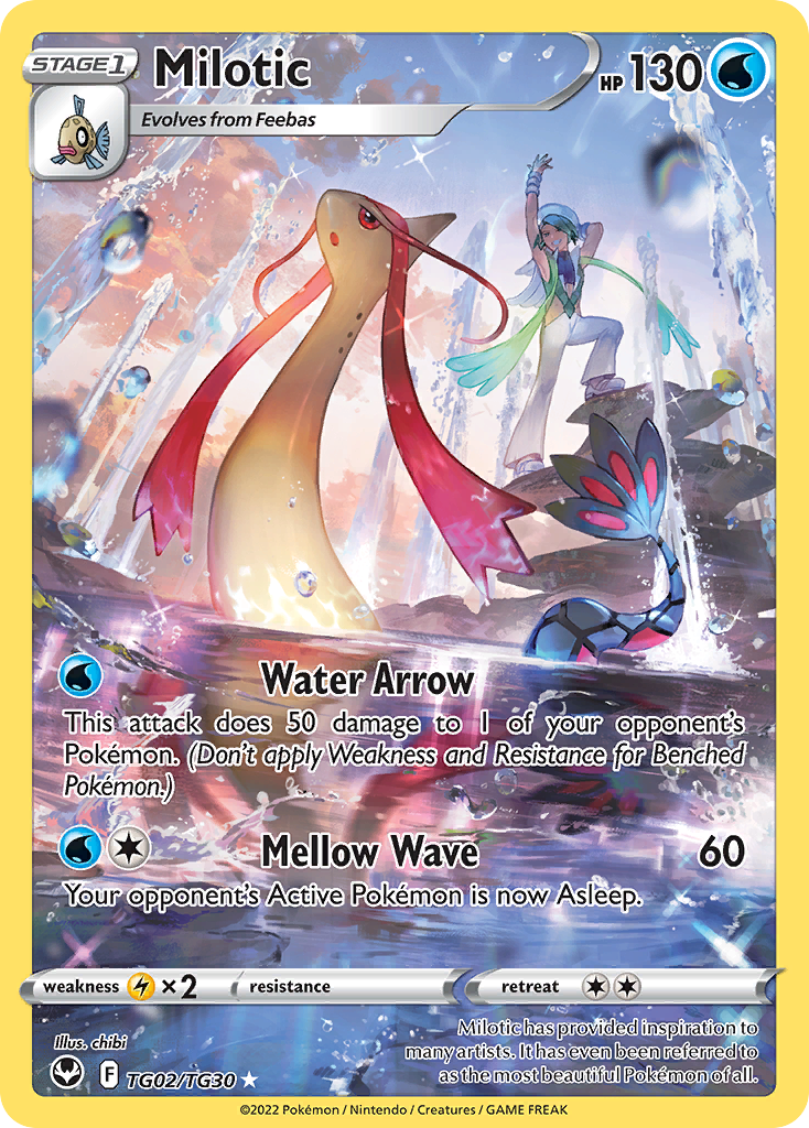 Milotic Silberne Sturmwinde Trainer-Galerie TG02/30