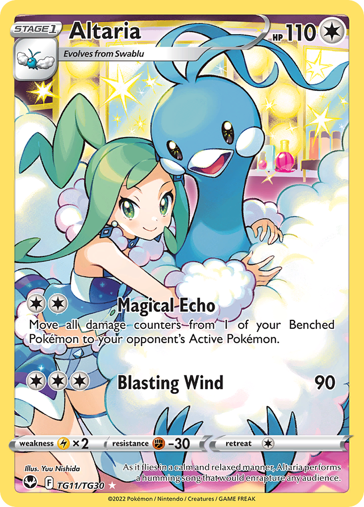 Altaria Silver Tempest Trainer Gallery TG11/30