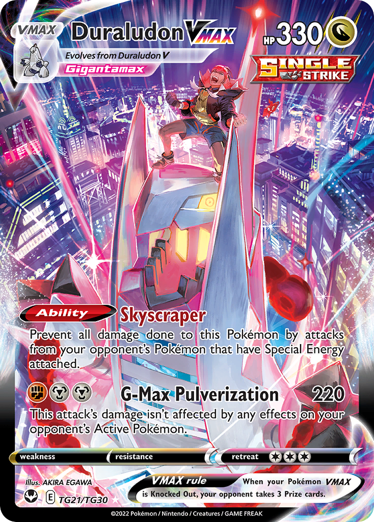 Duraludon VMAX Silver Tempest Trainer Gallery TG21/30