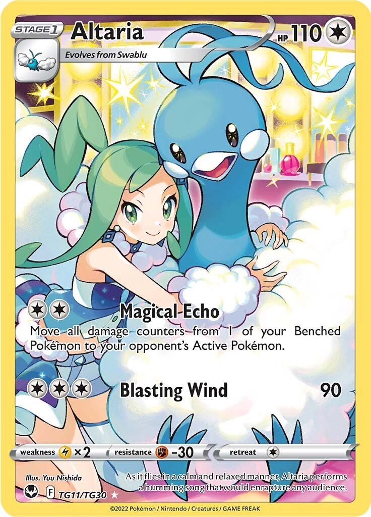 Altaria Silver Tempest Trainer Gallery TG11/30