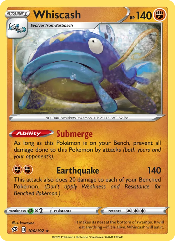 Whiscash Rebel Clash 100/192