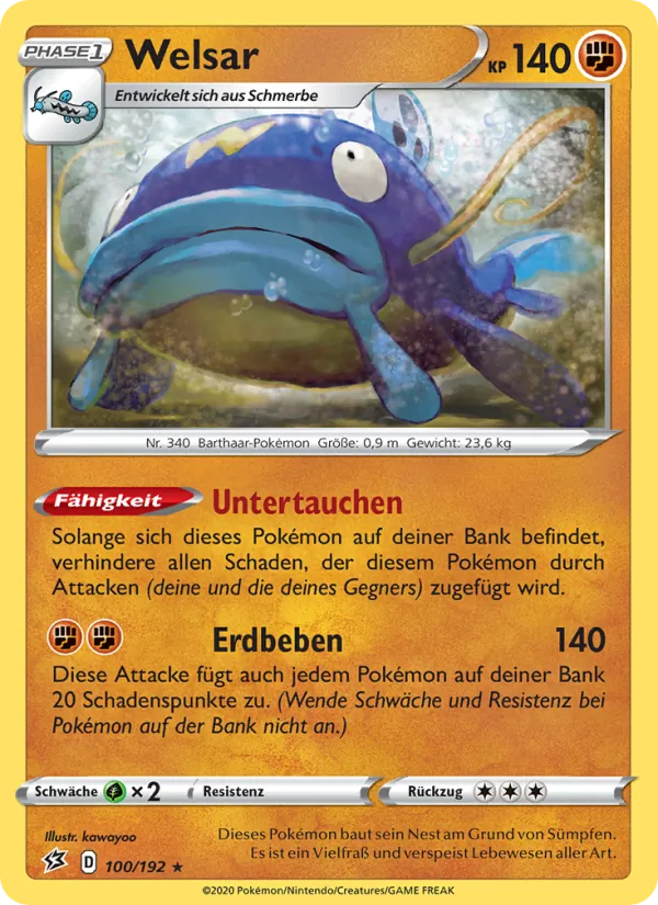 Welsar Clash der Rebellen 100/192
