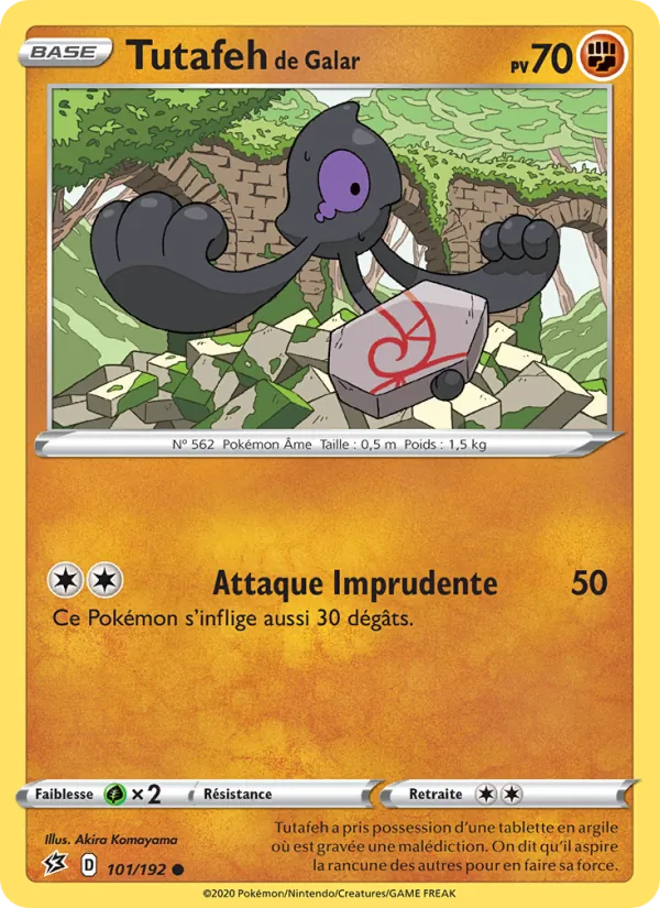 Tutafeh de Galar Clash des Rebelles 101/192