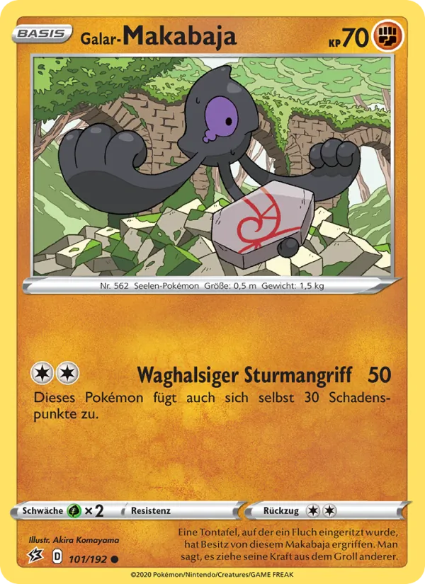 Galar-Makabaja Clash der Rebellen 101/192
