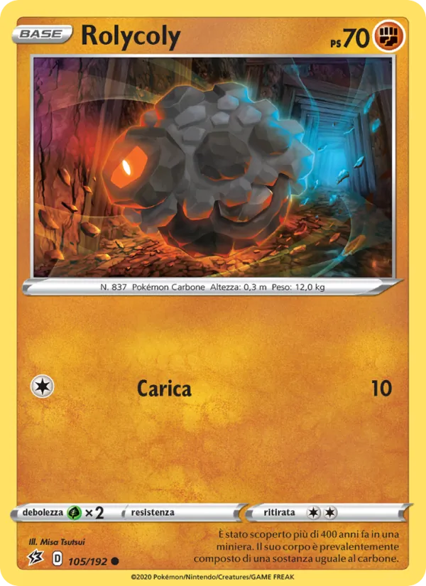 Rolycoly Fragore Ribelle 105/192