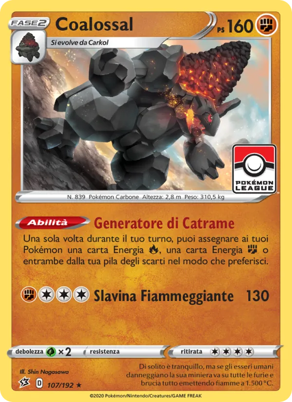 Coalossal Fragore Ribelle 107/192
